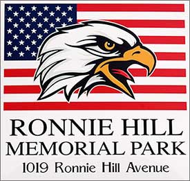 Ronnie Hill Memorial Park Sign