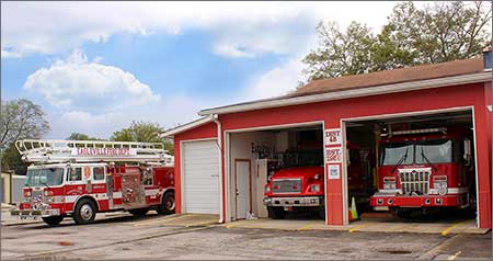 Eagleville Fire Department Trucks